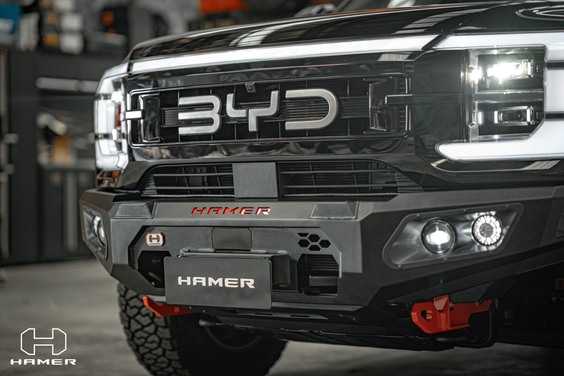Hamer King Series Bull Bar - For BYD Shark 6