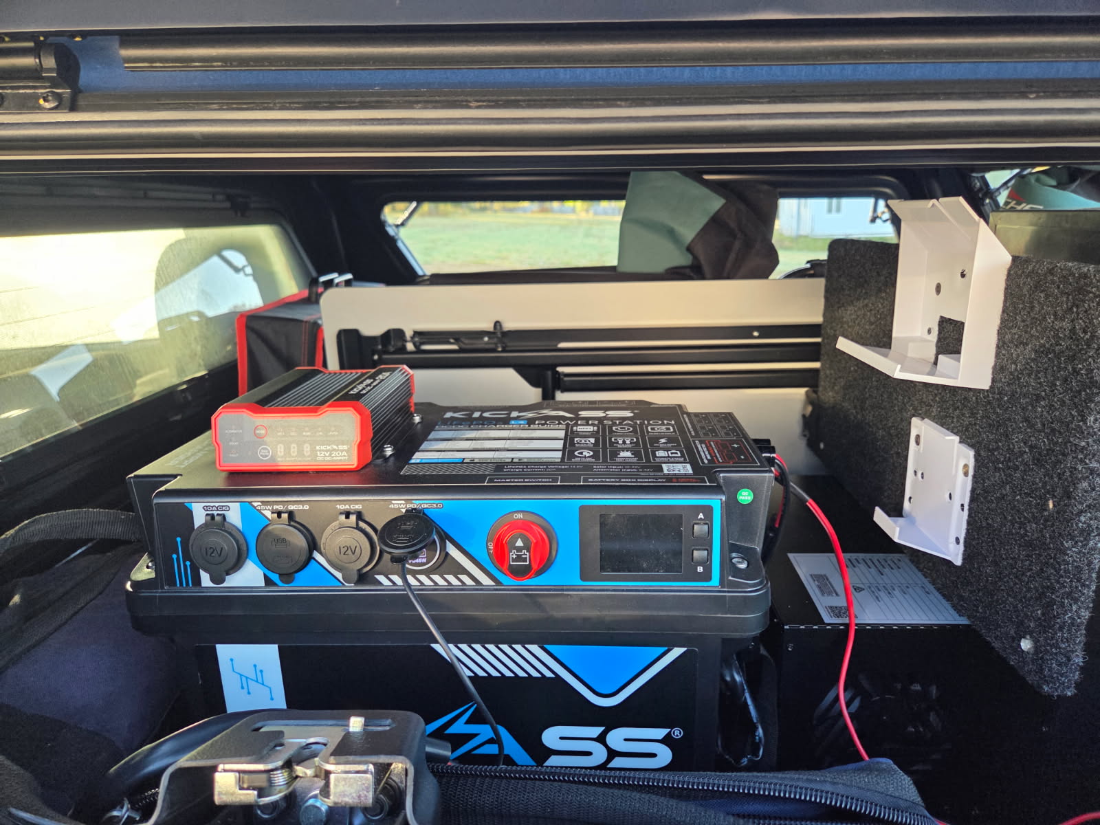 12v Canopy Dual Battery Package