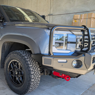 Gray BYD Shark 6 truck