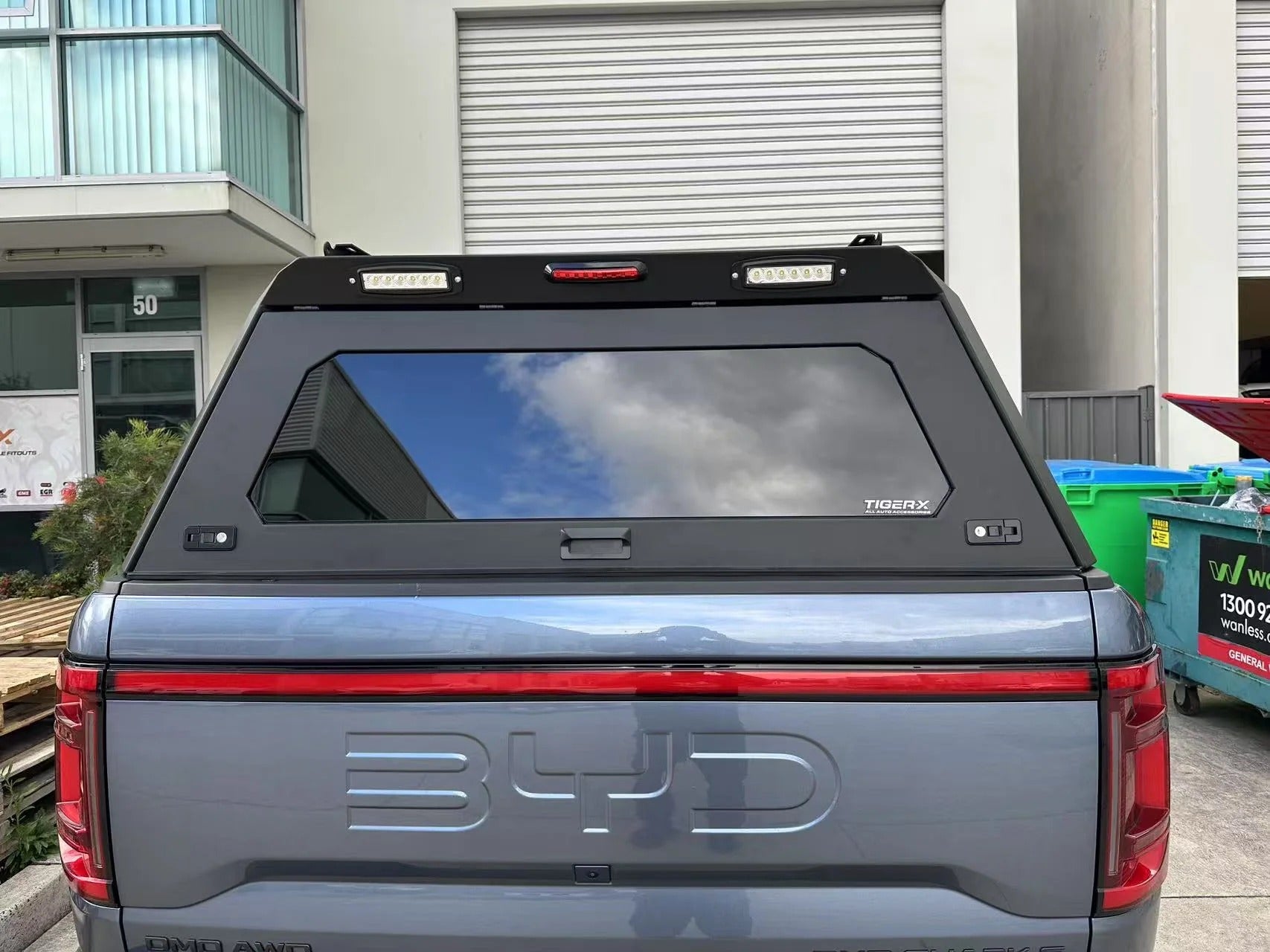 Modular Aluminium Canopy – Rugged Series - For BYD Shark 6