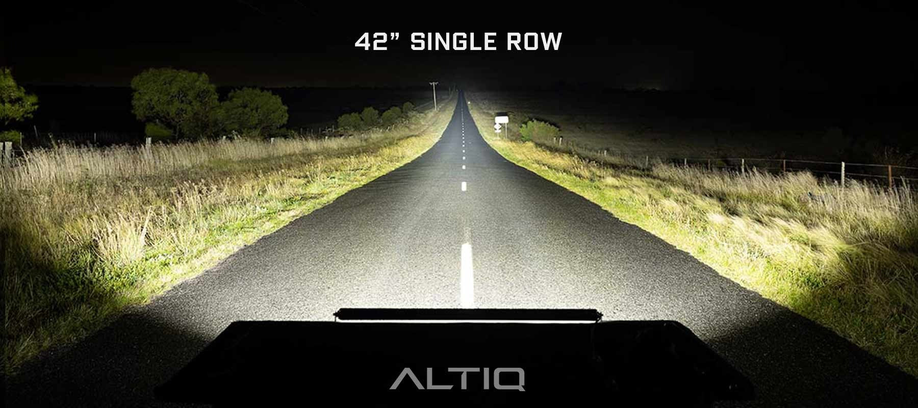 ALTIQ™ 42 Inch Hybrid Single Row Light Bar - For BYD Shark 6