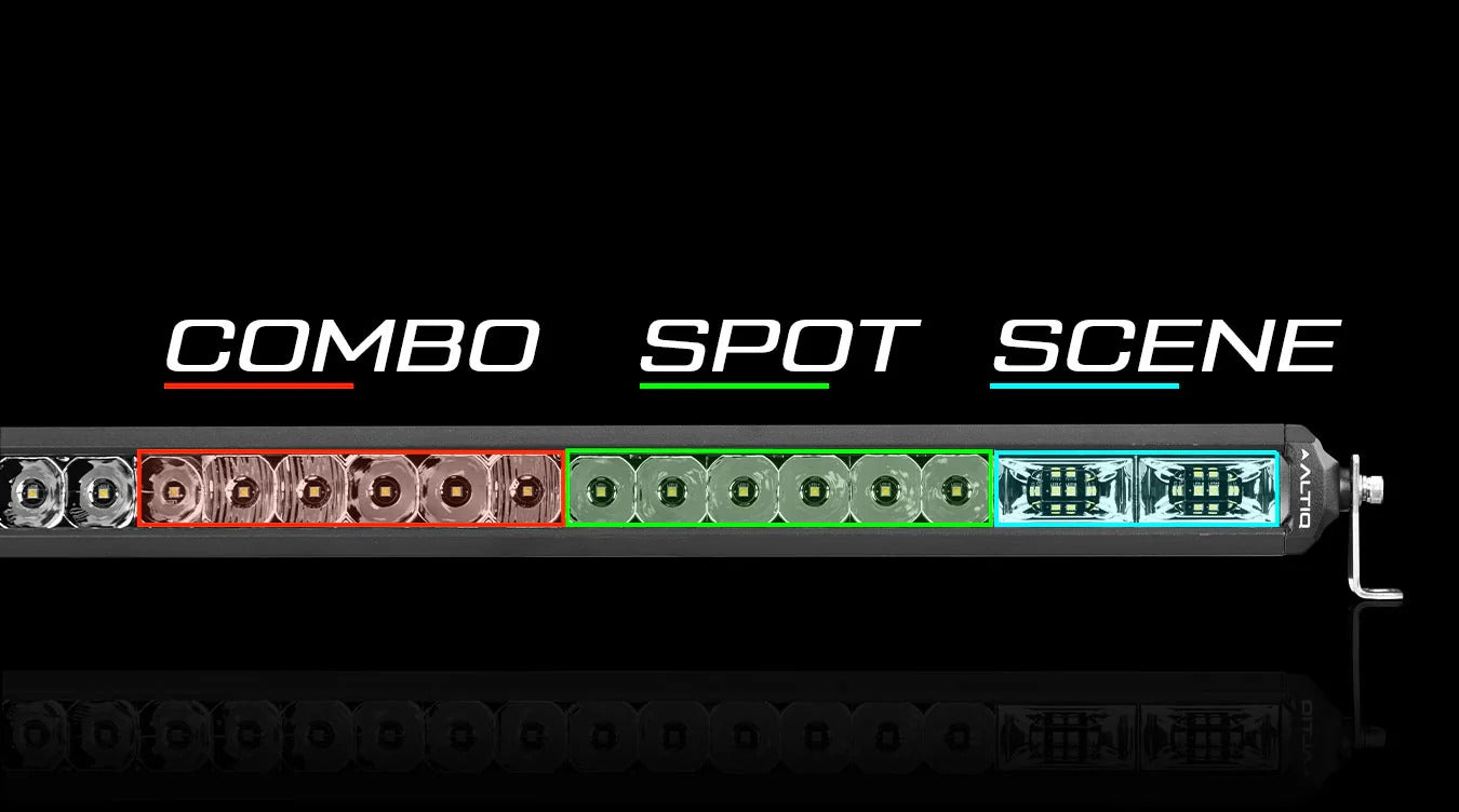 ALTIQ™ 42 Inch Hybrid Single Row Light Bar - For BYD Shark 6